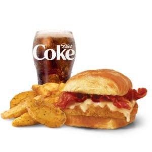 Maple Bacon Chicken Croissant Combo