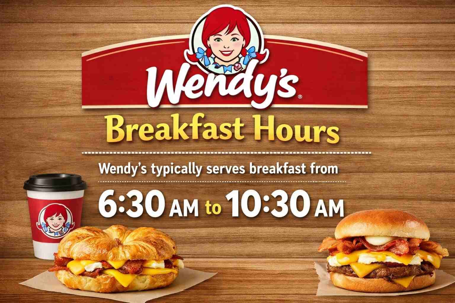 Wendy’s Breakfast Hours