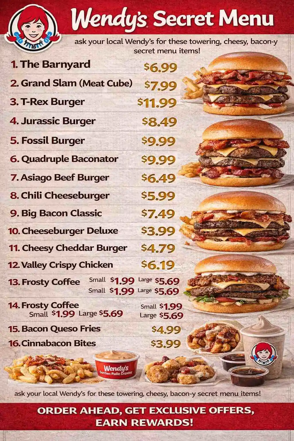 Wendy’s Secret Menu